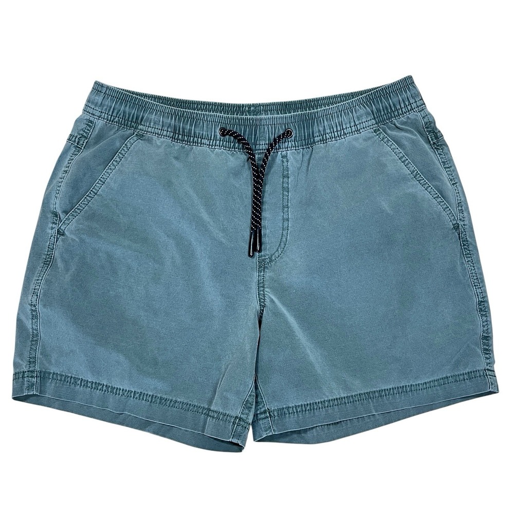 Bearbottom Volley Hybrid Shorts Mens M 5.5" Green Stretch Quick Dry Beach